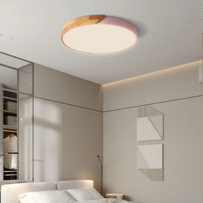 Royallure Modern Flush Mount Ceiling Light, Round LED Fixture for Elegant Spaces 6