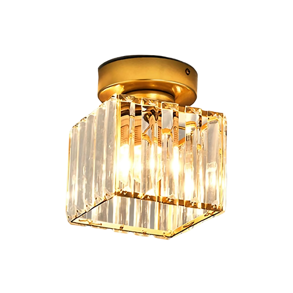 Royallure Modern Flush Mount Ceiling Light in Black and Gold Finish for Elegant Spaces 0