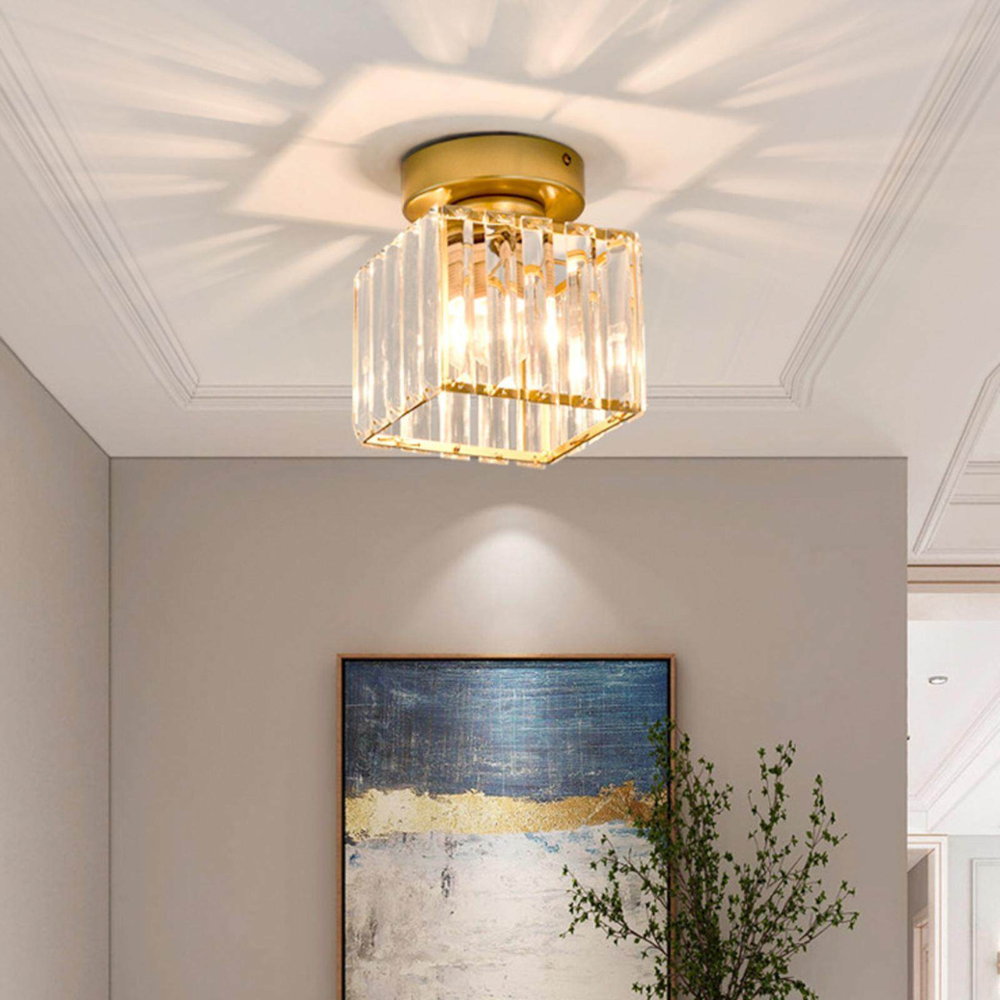 Royallure Modern Flush Mount Ceiling Light in Black and Gold Finish for Elegant Spaces 1