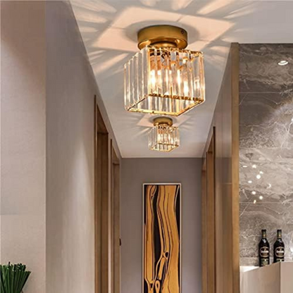 Royallure Modern Flush Mount Ceiling Light in Black and Gold Finish for Elegant Spaces 3