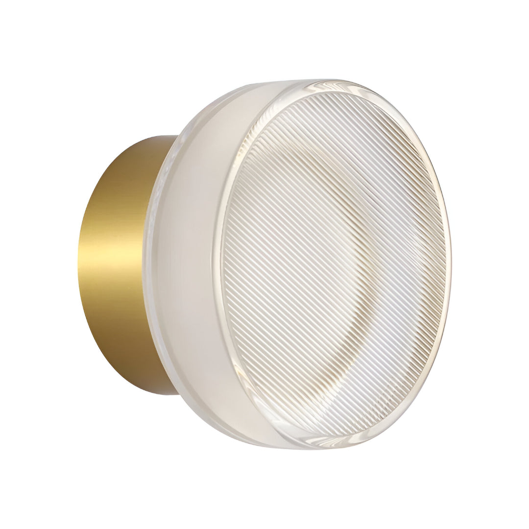 Royallure Modern Frosted Acrylic Round Wall Sconce Light for Elegant Illumination 0