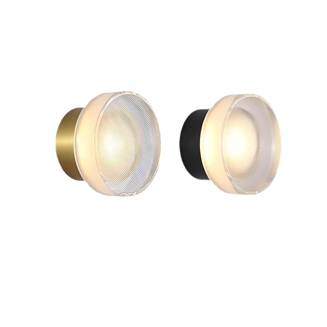 Royallure Modern Frosted Acrylic Round Wall Sconce Light for Elegant Illumination 1