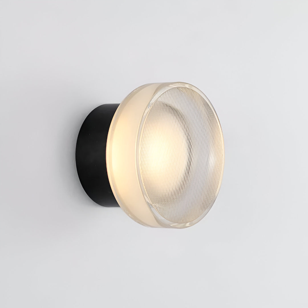Royallure Modern Frosted Acrylic Round Wall Sconce Light for Elegant Illumination 9