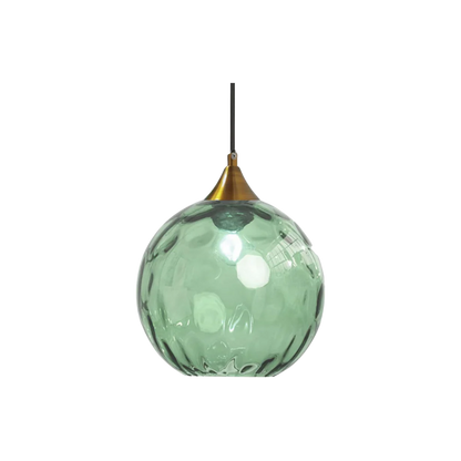 Royallure Modern Glass Pendant Light - Rippled Design for Kitchen Pendant Lighting 0