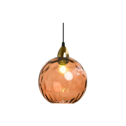 Royallure Modern Glass Pendant Light - Rippled Design for Kitchen Pendant Lighting 10