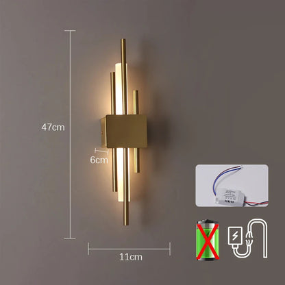 Royallure Modern LED Wall Sconce Lamp with USB Charging – Stylish Wall Lights for Bedroom and Living Room Decor 7