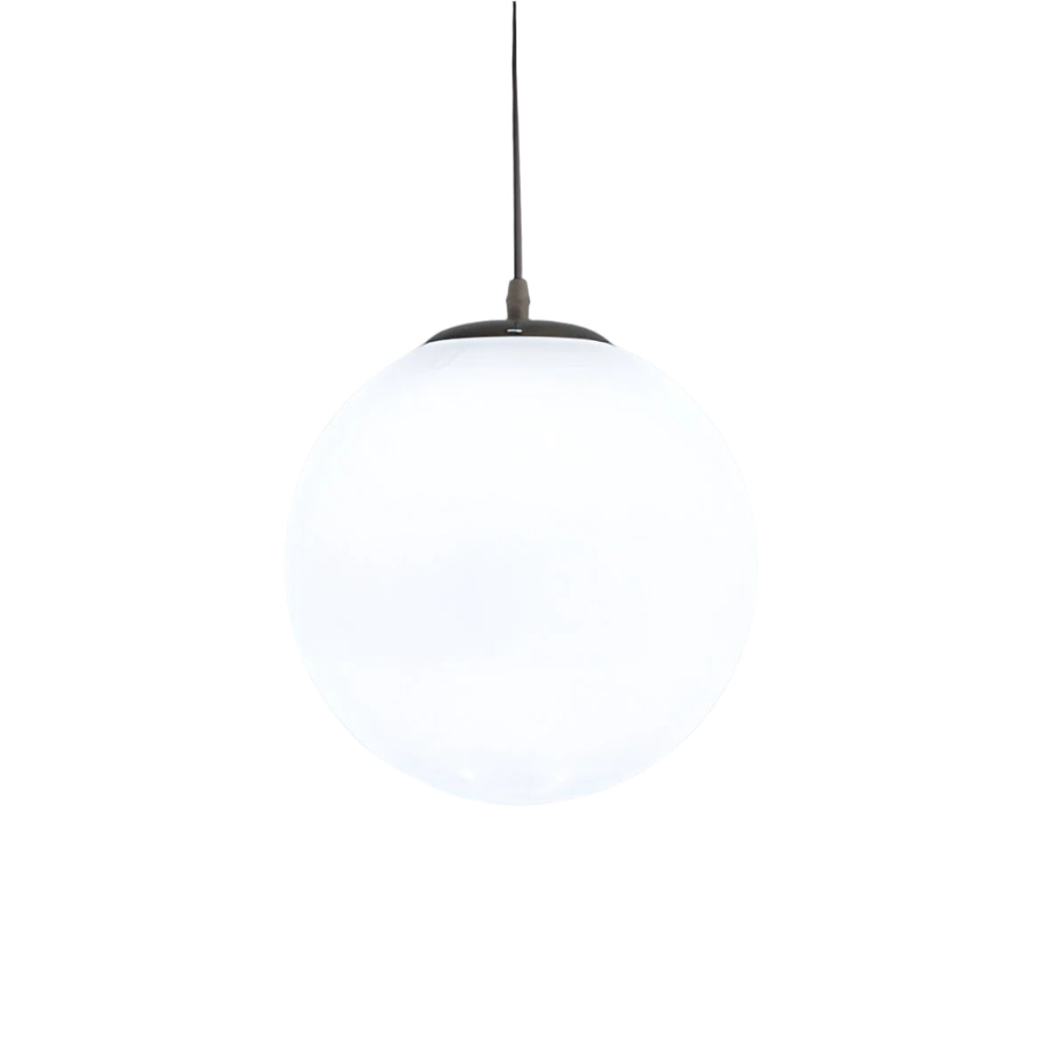 Royallure Modern Milky Glass Pendant Light - Adjustable Ceiling Fixture for Kitchen Lighting 9