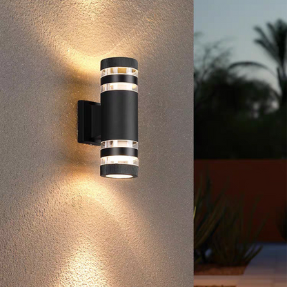Royallure Modern Outdoor Wall Sconce, Waterproof Up Down LED Exterior Light 4
