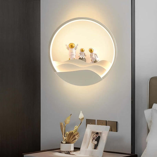 Royallure Modern Wall Sconce Lighting with Adjustable TriColor LED - 11 x 11 Energy-Efficient Wall Lamp 0