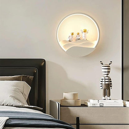 Royallure Modern Wall Sconce Lighting with Adjustable TriColor LED - 11 x 11 Energy-Efficient Wall Lamp 1
