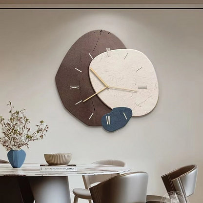 Royallure Modern Wood Wall Clock with LED Backlight, Silent Quartz Movement Decor 1