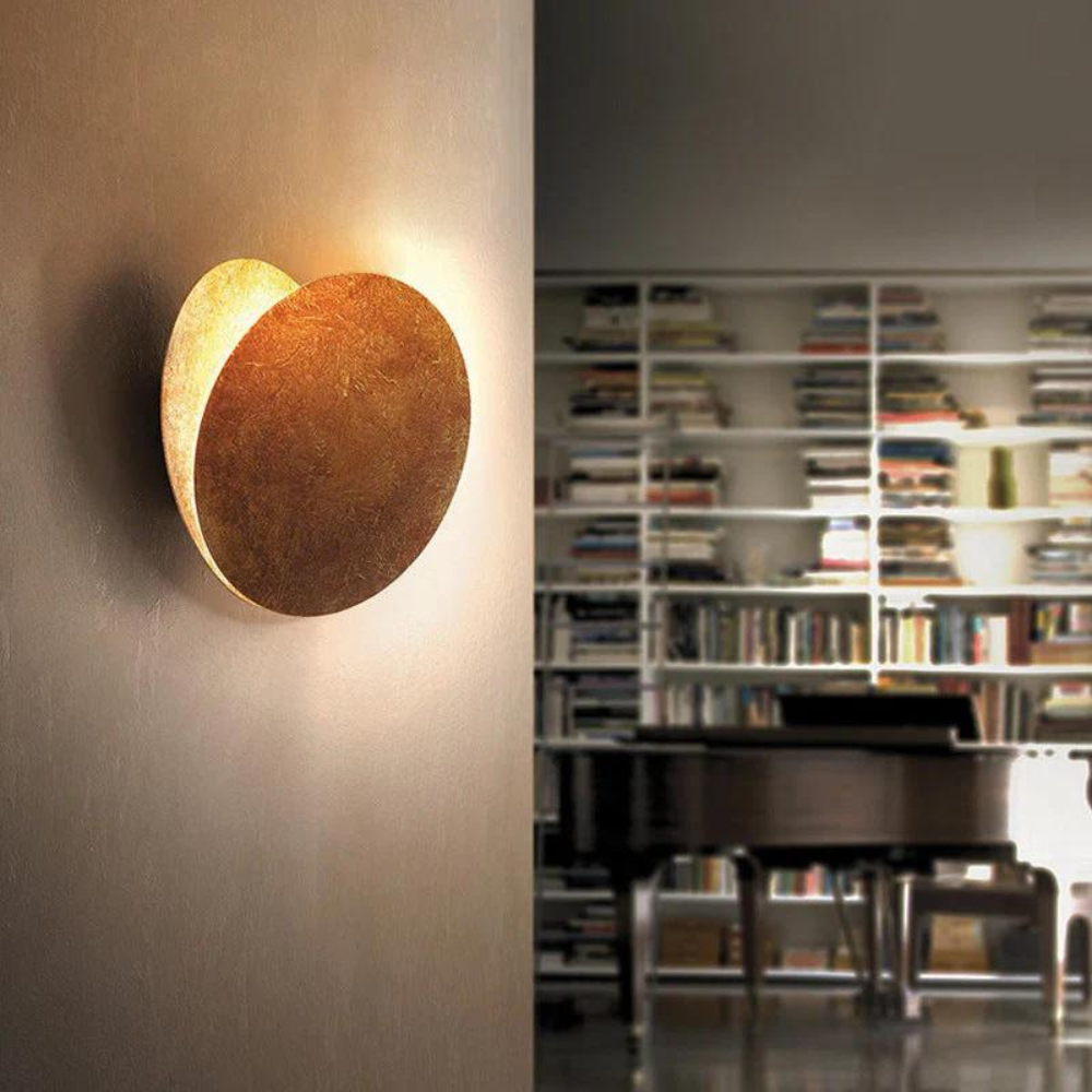 Royallure Moon-Phase Wall Sconce - Unique Metal Wall Light for Ambient Decor 3