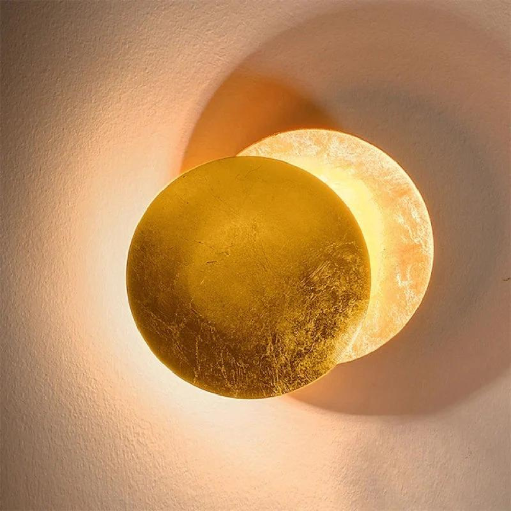 Royallure Moon-Phase Wall Sconce - Unique Metal Wall Light for Ambient Decor 4