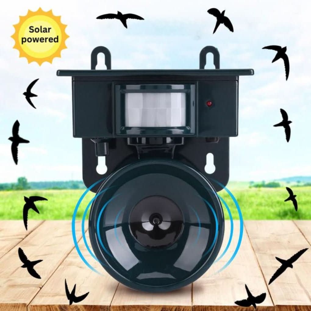Royallure Motion-Activated Bird Deterrent Device, Pigeon Repellent for Garden and Balcony 7