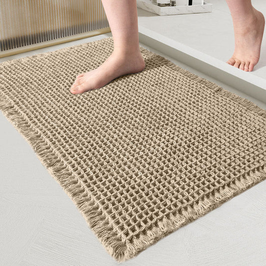 Royallure Non-Slip Bath Mat, Ultra-Absorbent Quick-Dry Bathroom Rug, Soft Waffle Design 0