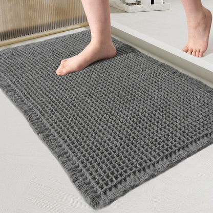 Royallure Non-Slip Bath Mat, Ultra-Absorbent Quick-Dry Bathroom Rug, Soft Waffle Design 11