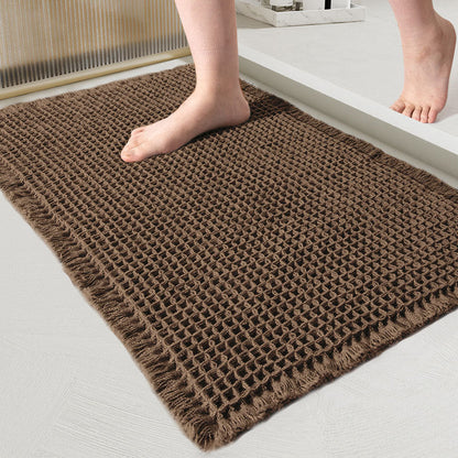 Royallure Non-Slip Bath Mat, Ultra-Absorbent Quick-Dry Bathroom Rug, Soft Waffle Design 9