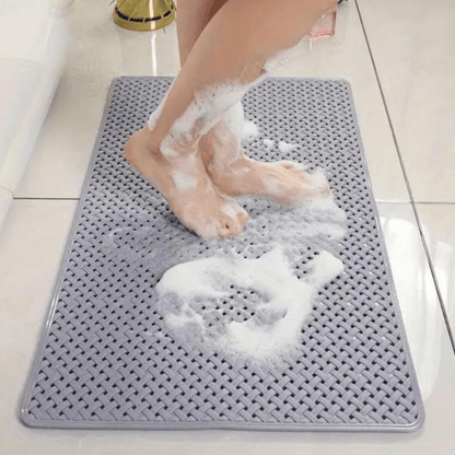 Royallure Non-Slip Bathtub Mat with Drain Holes – Anti-Mold PVC Non Skid Bath Mat for Elderly and Kids, 14.1 x 11.8 Inches 3