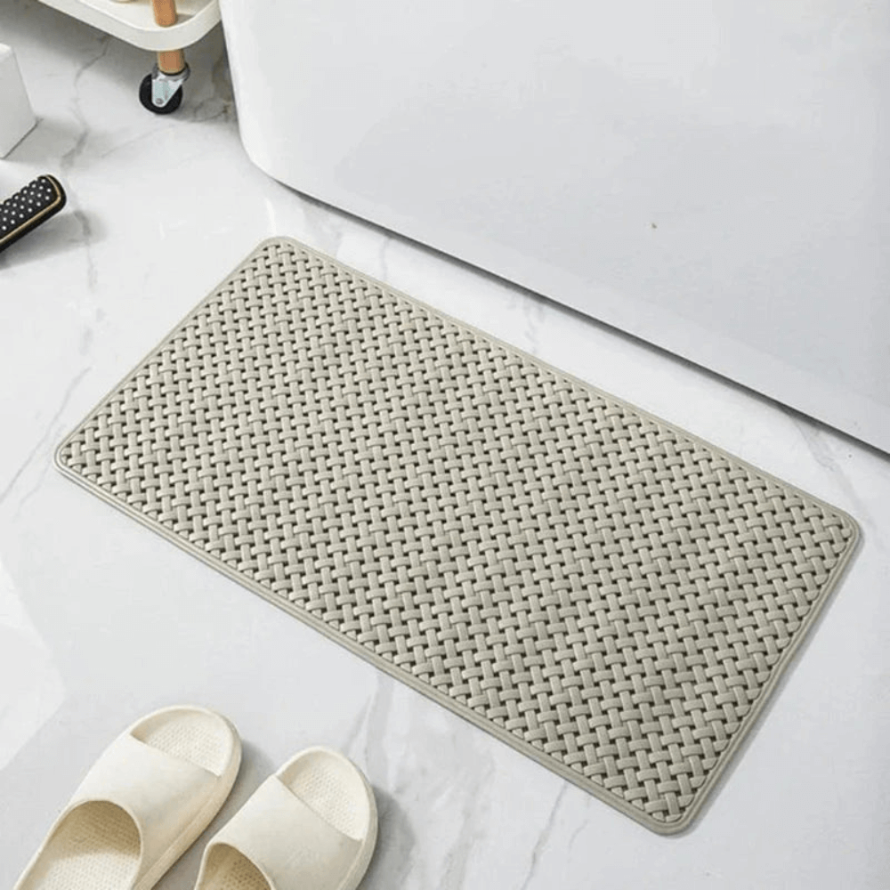 Royallure Non-Slip Bathtub Mat with Drain Holes – Anti-Mold PVC Non Skid Bath Mat for Elderly and Kids, 14.1 x 11.8 Inches 4