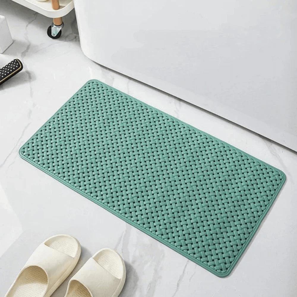 Royallure Non-Slip Bathtub Mat with Drain Holes – Anti-Mold PVC Non Skid Bath Mat for Elderly and Kids, 14.1 x 11.8 Inches 5