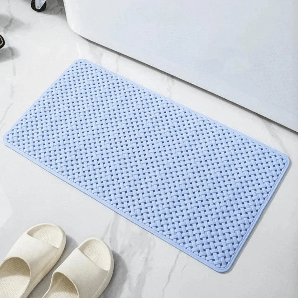 Royallure Non-Slip Bathtub Mat with Drain Holes – Anti-Mold PVC Non Skid Bath Mat for Elderly and Kids, 14.1 x 11.8 Inches 6