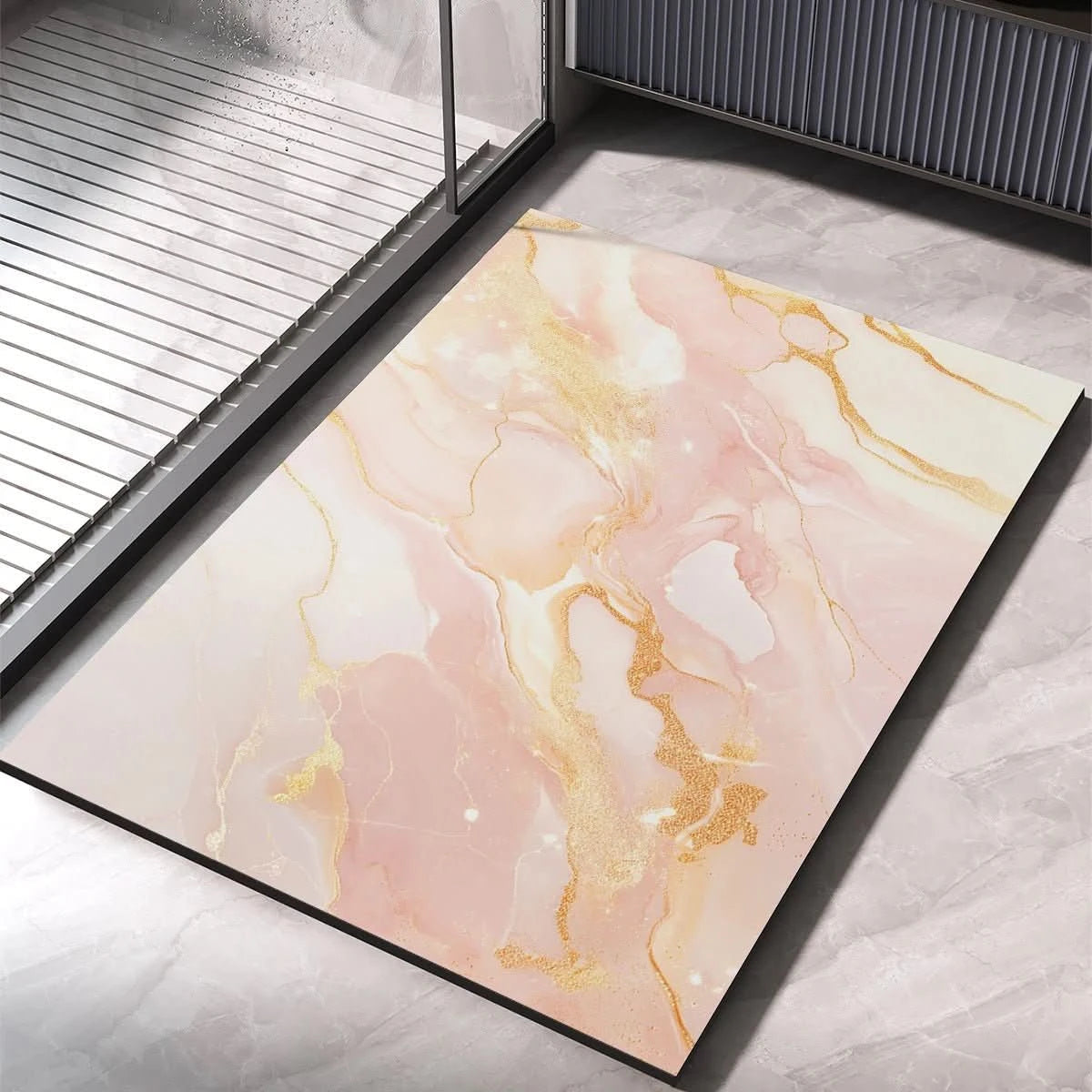 Royallure Non-Slip Diatom Bath Mat, Quick-Drying Bathroom Mat for Safe Steps 8