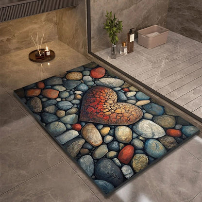 Royallure Non-Slip Diatomaceous Earth Bath Mat for Quick Drying and Safety 10