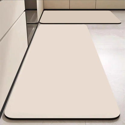 Royallure Non-Slip Diatomaceous Earth Kitchen Mat – Absorbent, Dirt-Resistant, 18x30 Inches, Stylish Kitchen Floor Rug 0