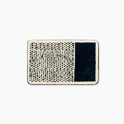 Royallure Non-Slip Microfiber Bath Mat – Soft and Absorbent Bathroom Rug in Modern Abstract Design, Available in Multiple Sizes 0