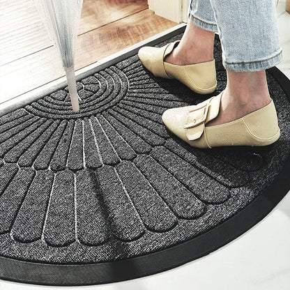 Royallure Non-Slip Semi-Circular Door Mat for Indoor and Outdoor Use, Welcome Mat 3
