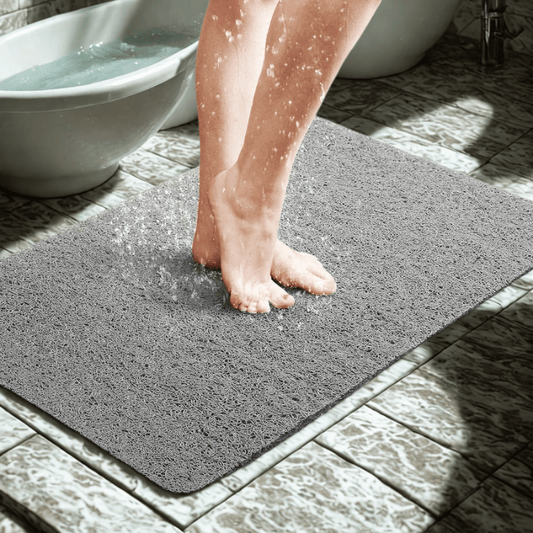 Royallure Non-Slip Shower Mat for Safe Bathing, Quick Drying Drainage Design 0