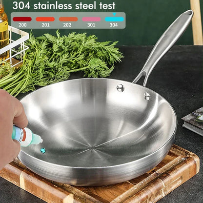 Royallure Non-Stick Frying Pan - Best Stainless Steel Cookware for Gas and Induction Stoves, 22cm to 28cm Sizes 2