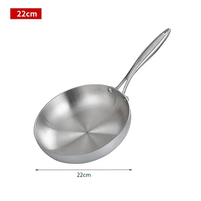 Royallure Non-Stick Frying Pan - Best Stainless Steel Cookware for Gas and Induction Stoves, 22cm to 28cm Sizes 6