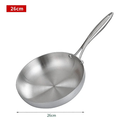 Royallure Non-Stick Frying Pan - Best Stainless Steel Cookware for Gas and Induction Stoves, 22cm to 28cm Sizes 9