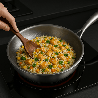 Royallure Non-Stick Titanium Frying Pan - Best Non Stick Pan for All Stovetops 4