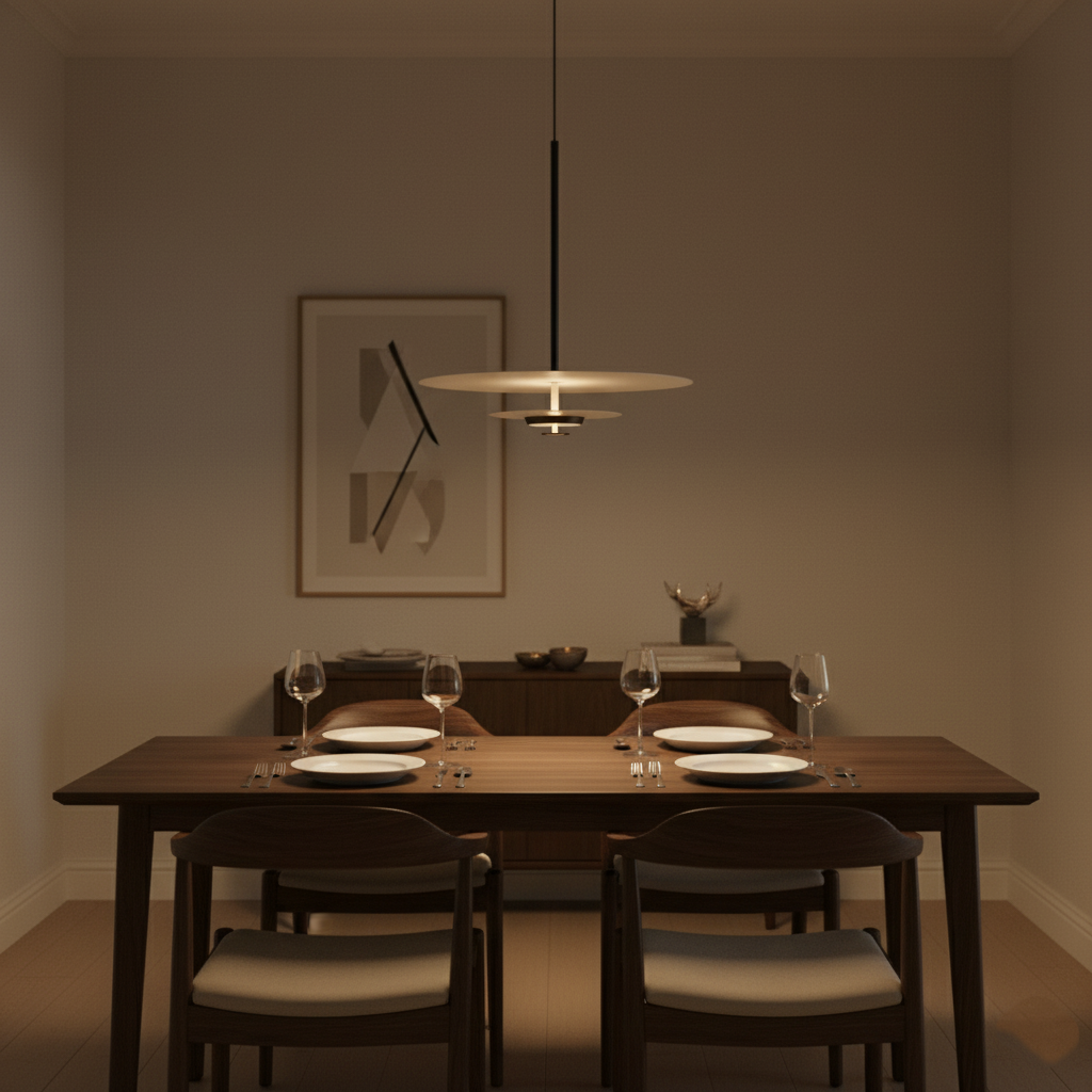 Royallure Nordic Minimalist LED Pendant Light for Kitchen Island, Adjustable Hanging Lights 6