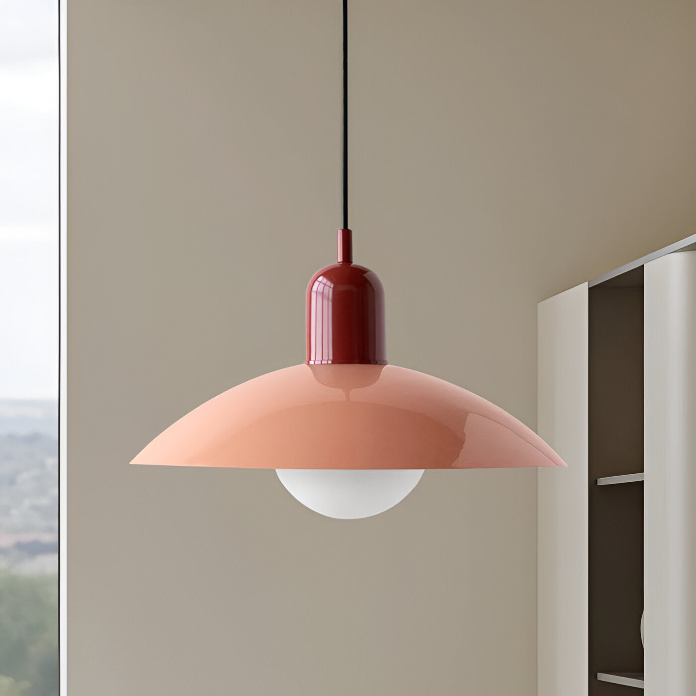 Royallure Nordic Minimalist Pendant Light for Kitchen Island, Adjustable Height, LED Compatible 8