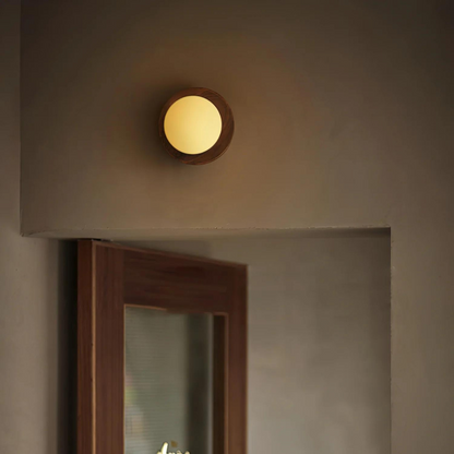 Royallure Nordic Minimalist Wood Wall Sconce Light with Warm LED Illumination 4