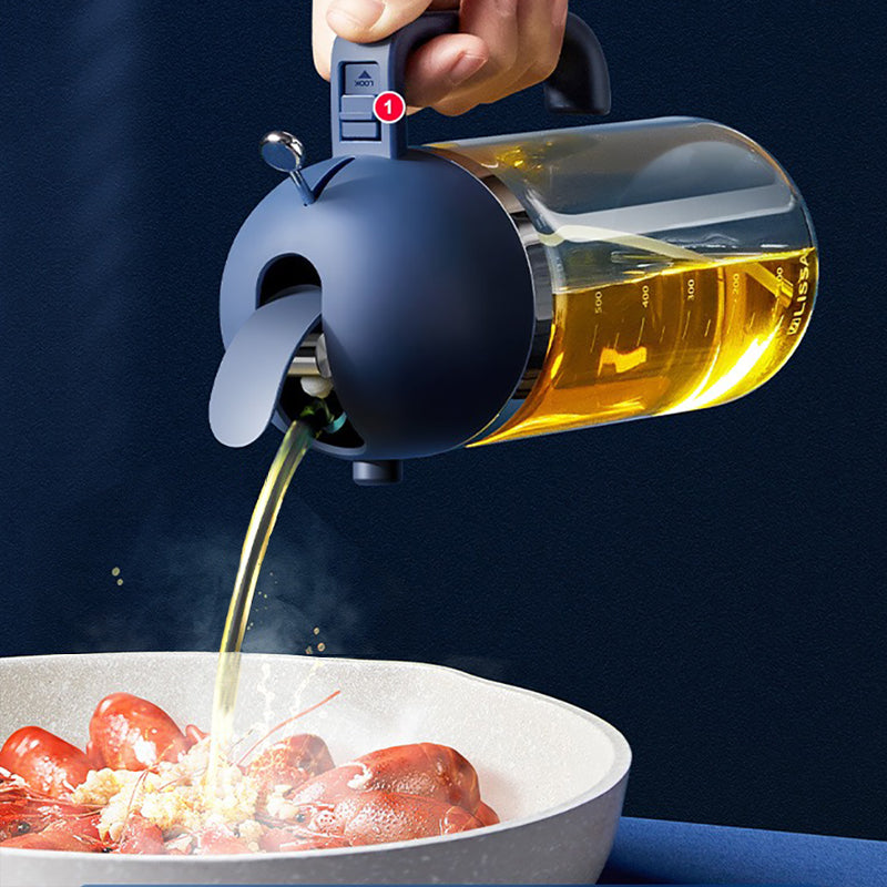 Royallure Olive Oil Spray Bottle - Dual-Purpose Oil Sprayer for Cooking and BBQ 2