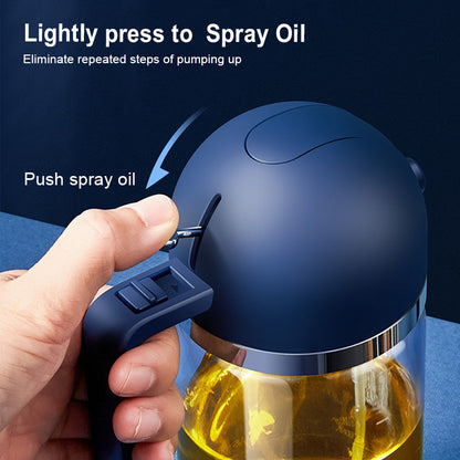 Royallure Olive Oil Spray Bottle - Dual-Purpose Oil Sprayer for Cooking and BBQ 4