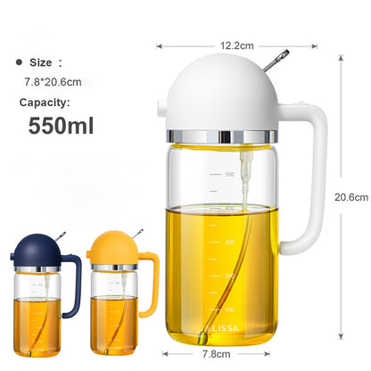 Royallure Olive Oil Spray Bottle - Dual-Purpose Oil Sprayer for Cooking and BBQ 6