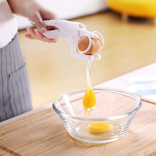 Royallure One-Handed Egg Cracker and Yolk Separator for Mess-Free Cooking 0
