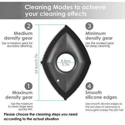 Royallure Pet Hair Remover with 4 Cleaning Modes, Eco-Friendly and Reusable 5