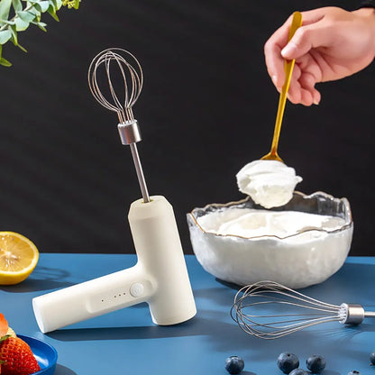 Royallure Portable Electric Hand Mixer with 3 Speeds – Lightweight Electric Whisk for Baking and Cooking 4