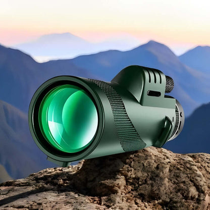 Royallure Portable HD Monocular Telescope 80X Magnification Waterproof – Best Monocular for Bird Watching and Long Distance Viewing 0