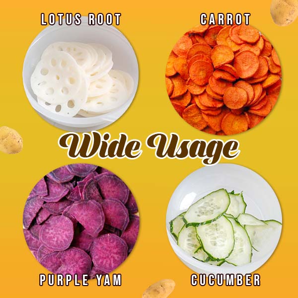 Royallure Potato Chip Maker for Quick, Healthy Homemade Chips in Minutes 2