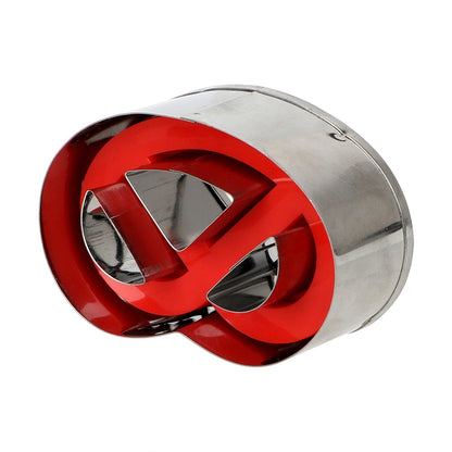 Royallure Pretzel Cookie Cutter, Durable Stainless Steel Baking Tool for Fun Shaped Snacks 4