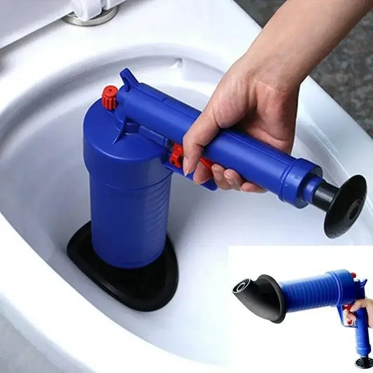 Royallure Pump Action Drain Cleaner – High Pressure Drain Unblocker for Toilets and Sinks, Efficient Sewer Drain Cleaning Tool 1