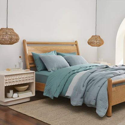 Royallure Rattan Pendant Light, Handmade Bohemian Kitchen Hanging Lights, Adjustable Cord 6