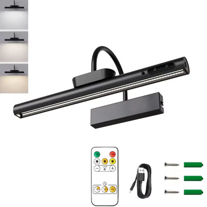 Royallure Rechargeable LED Wall Sconce Light – Modern Gold Bathroom Wall Light with Remote Control and Three Color Temperatures 8